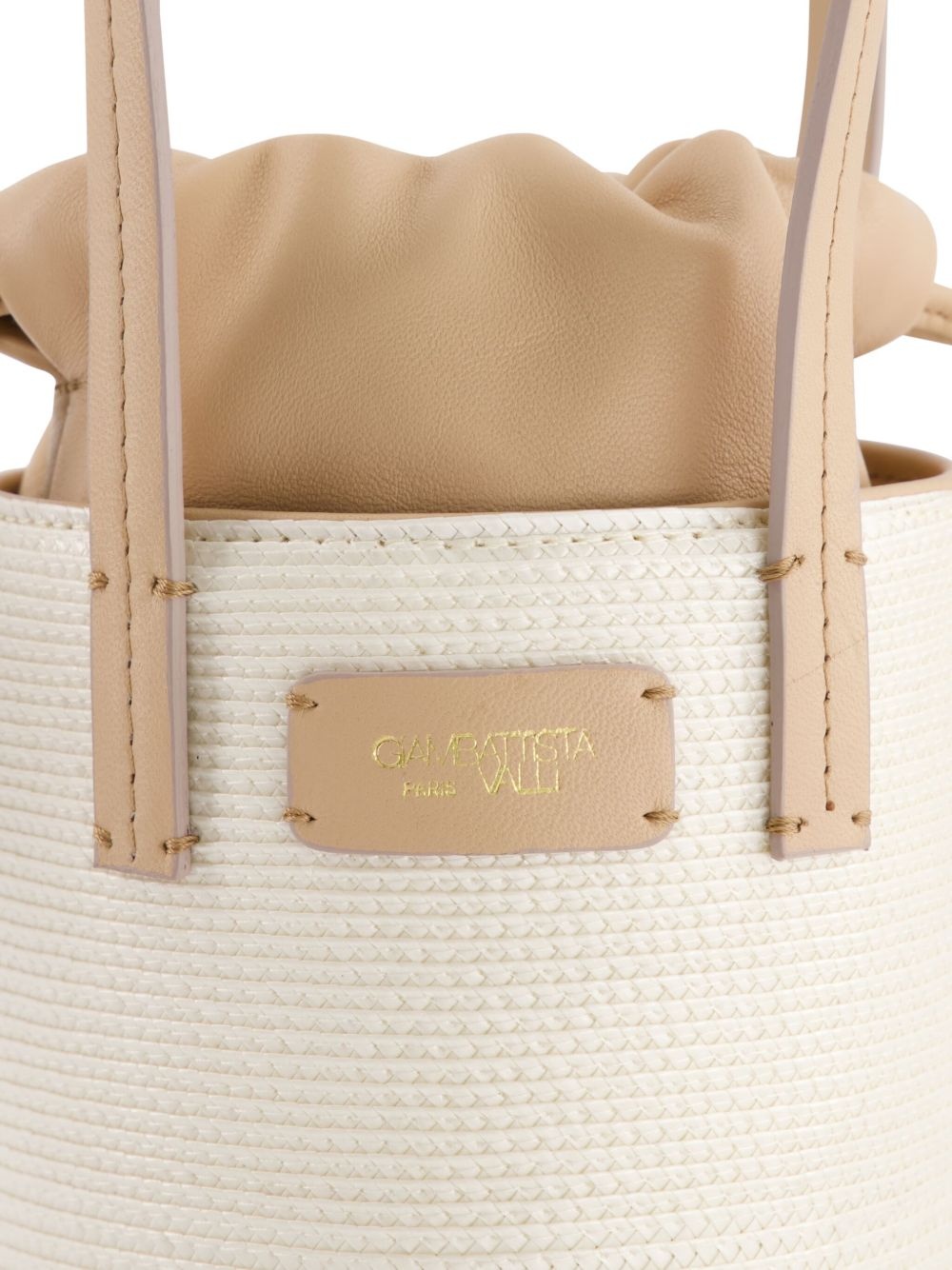 logo-patch beach bag - 4