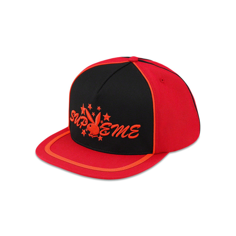 Supreme x Playboy 5-Panel 'Red' - 1