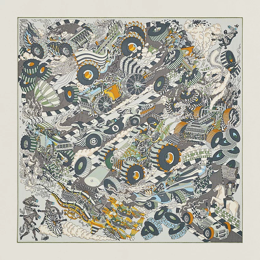 Les As du Volant scarf 100 - 1