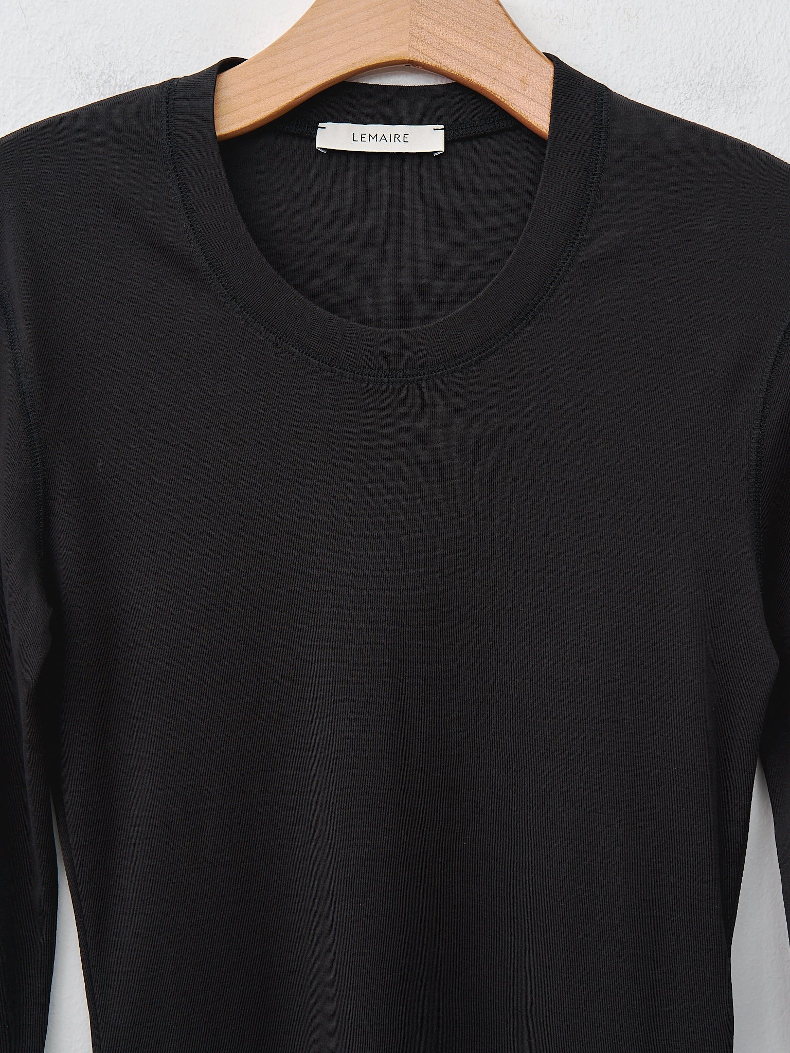 Rib Long Sleeve T-Shirt - Squid Ink - 4