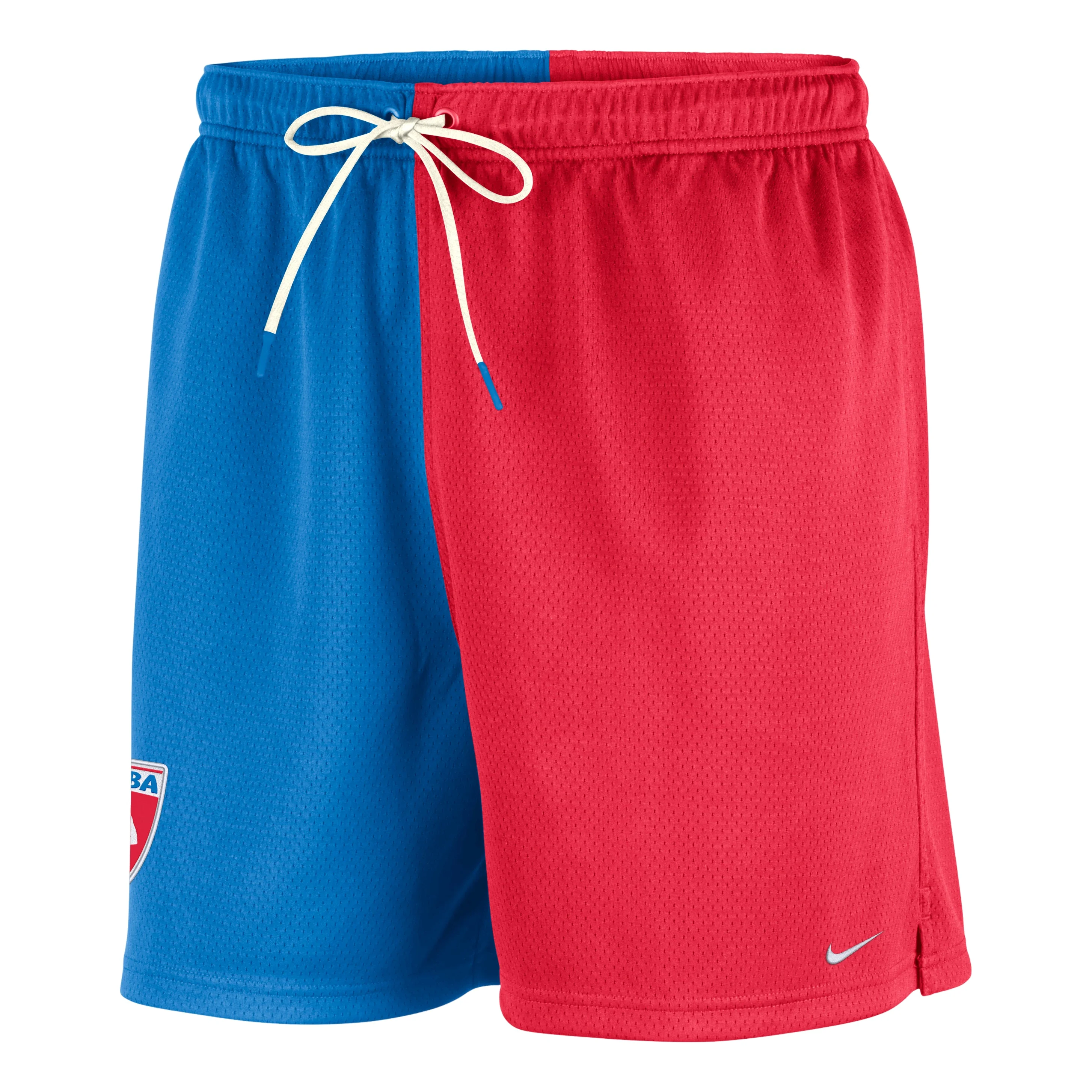 Nike WNBA 30th Flow Mesh Shorts 'Light Photo Blue Action Red Sail White' IO1378-435 - 1