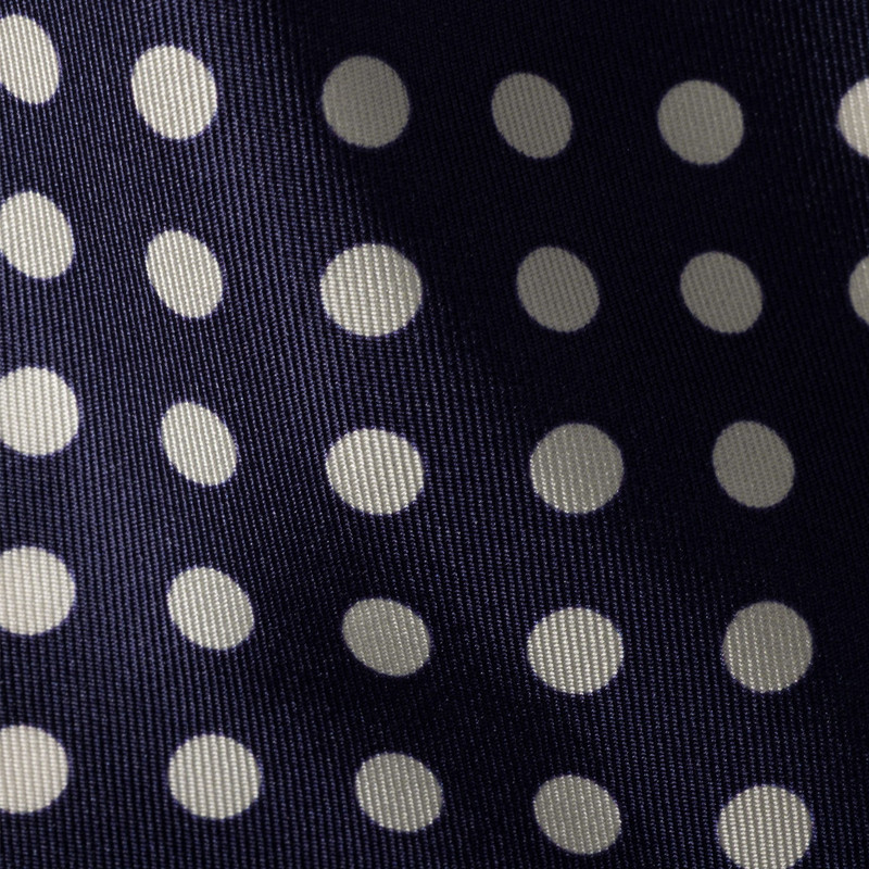 Miu Miu Printed silk twill scarf outlook