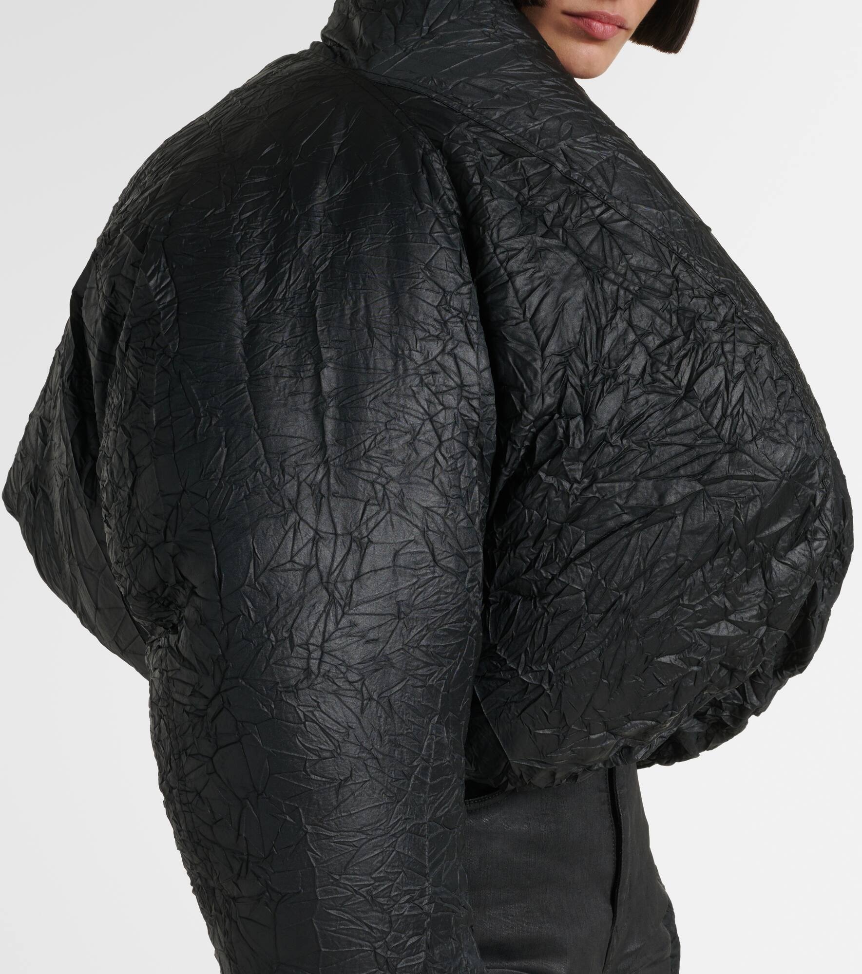 Cropped puffer jacket - 5