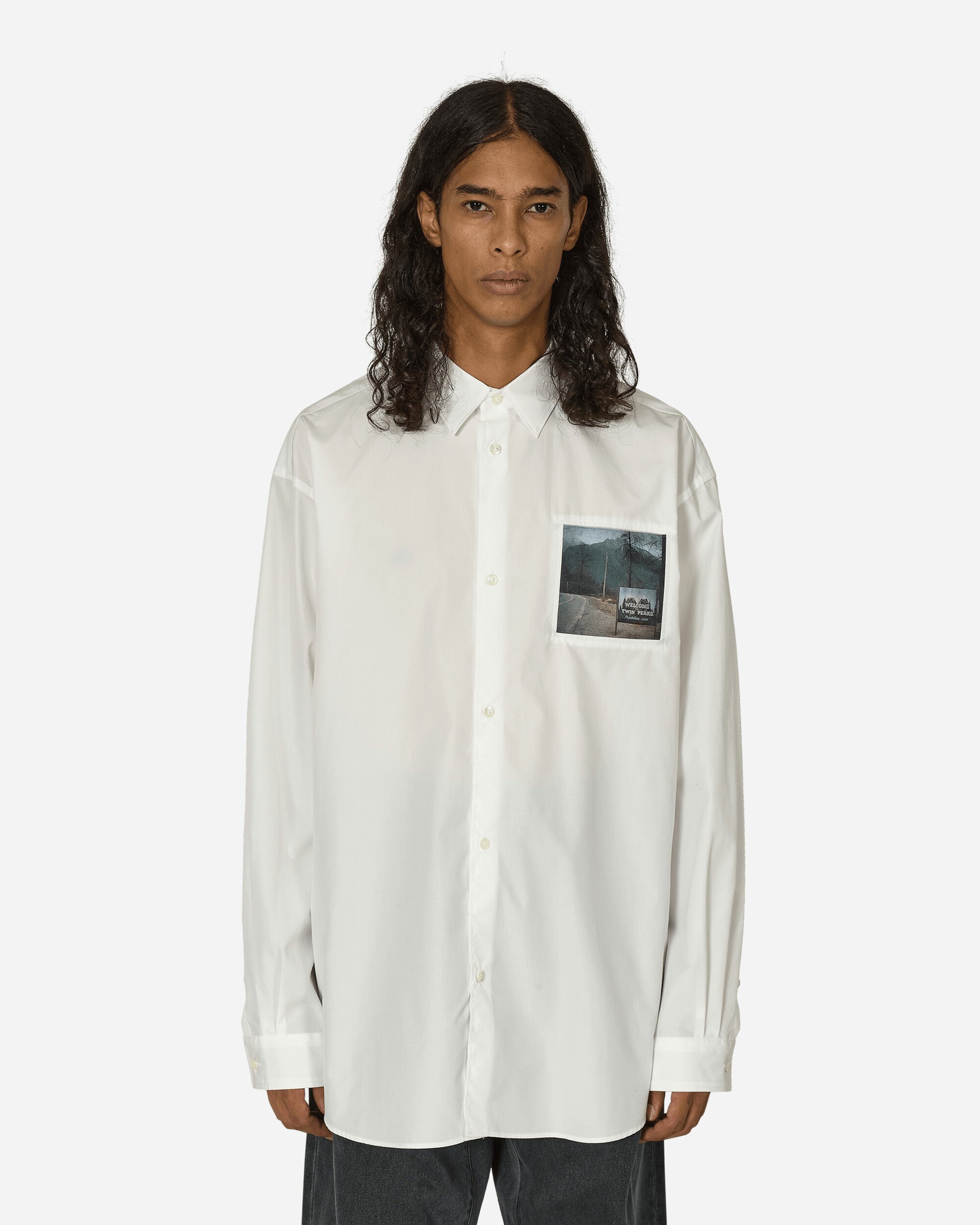 Twin Peaks Typewriter Shirt White - 1