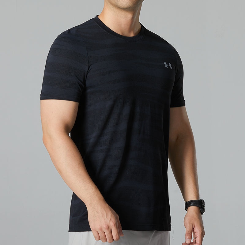 Under Armour Seamless Wave T-shirt 'Black' 1373726-001 - 5