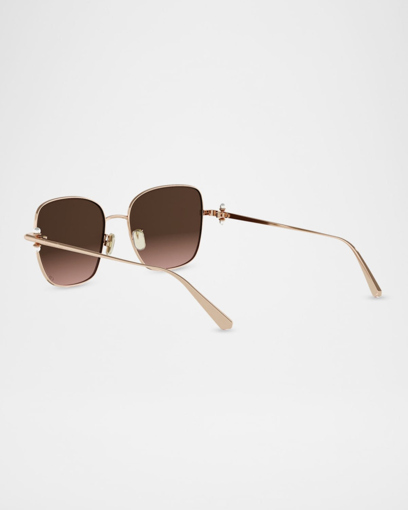 Dior Tribales S1U Metal Square Sunglasses outlook