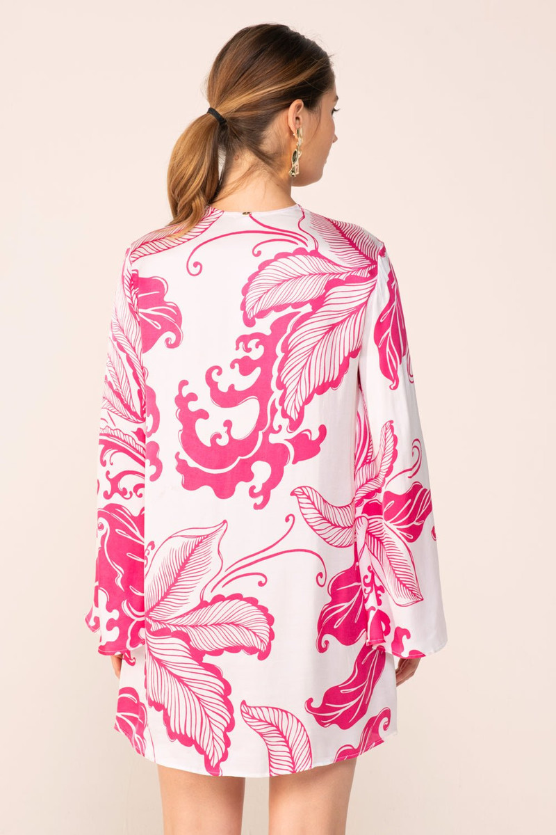 Mini Dress Gia - Pink Reef Wave 6