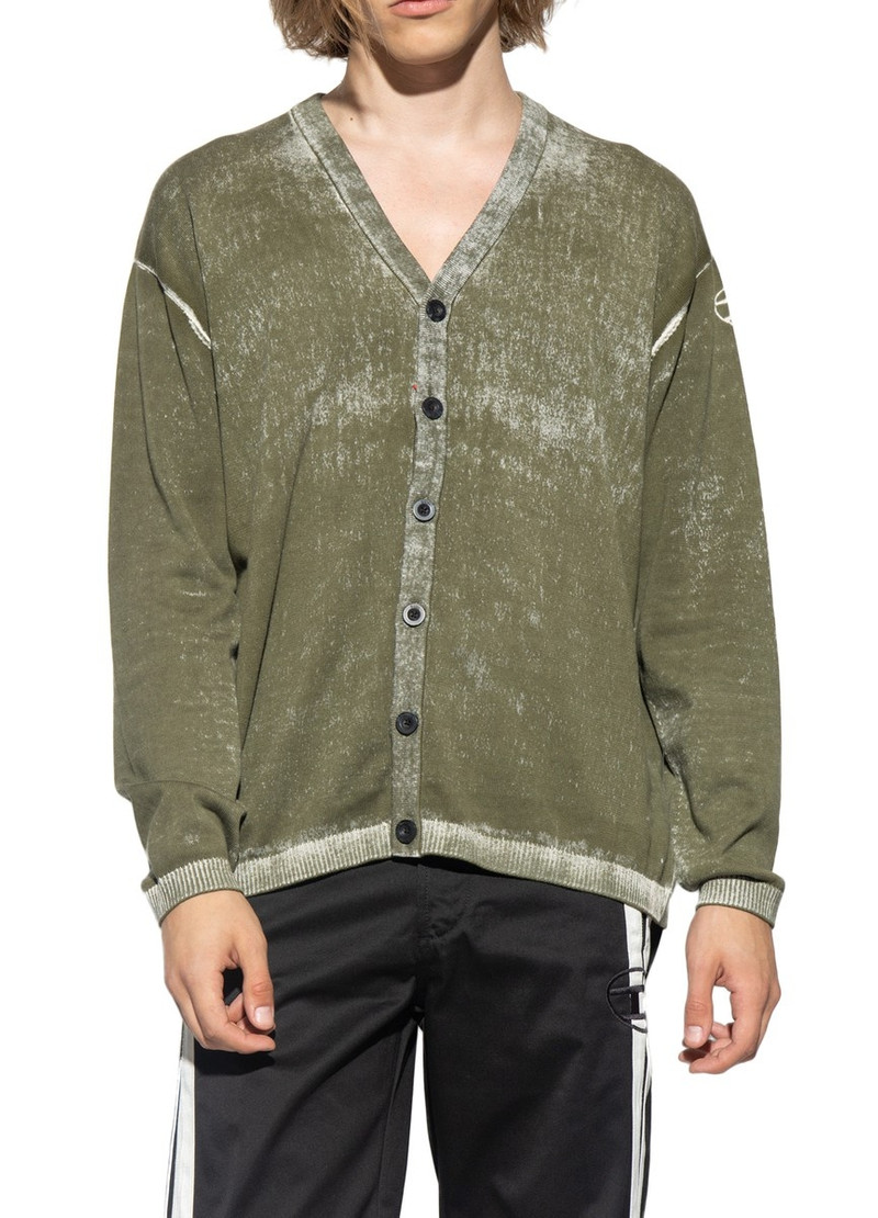 Diesel V 목 카디건 outlook
