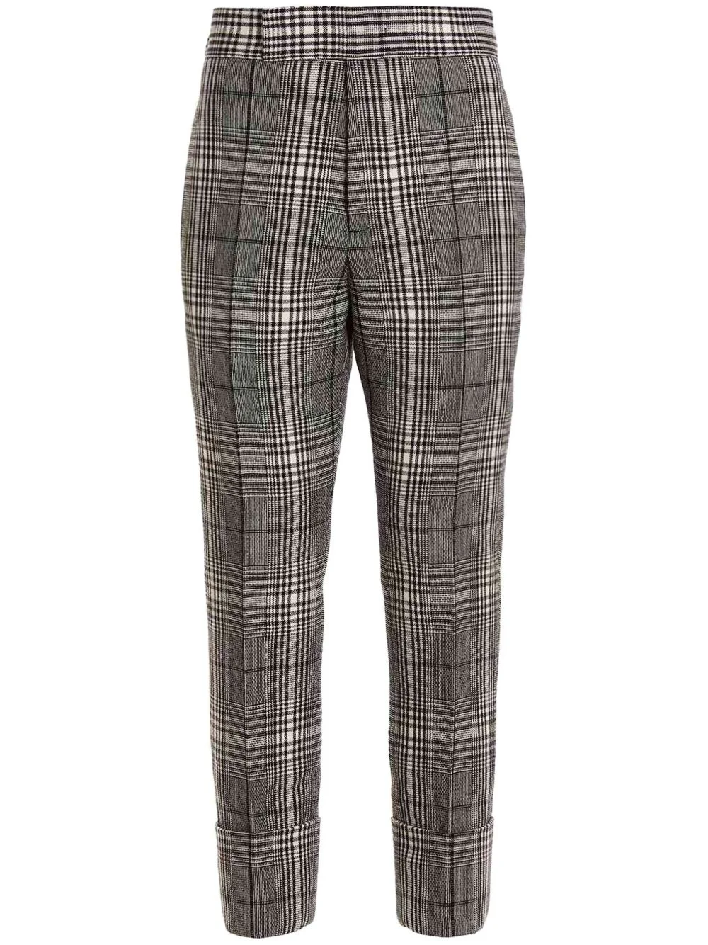 checked trousers - 1