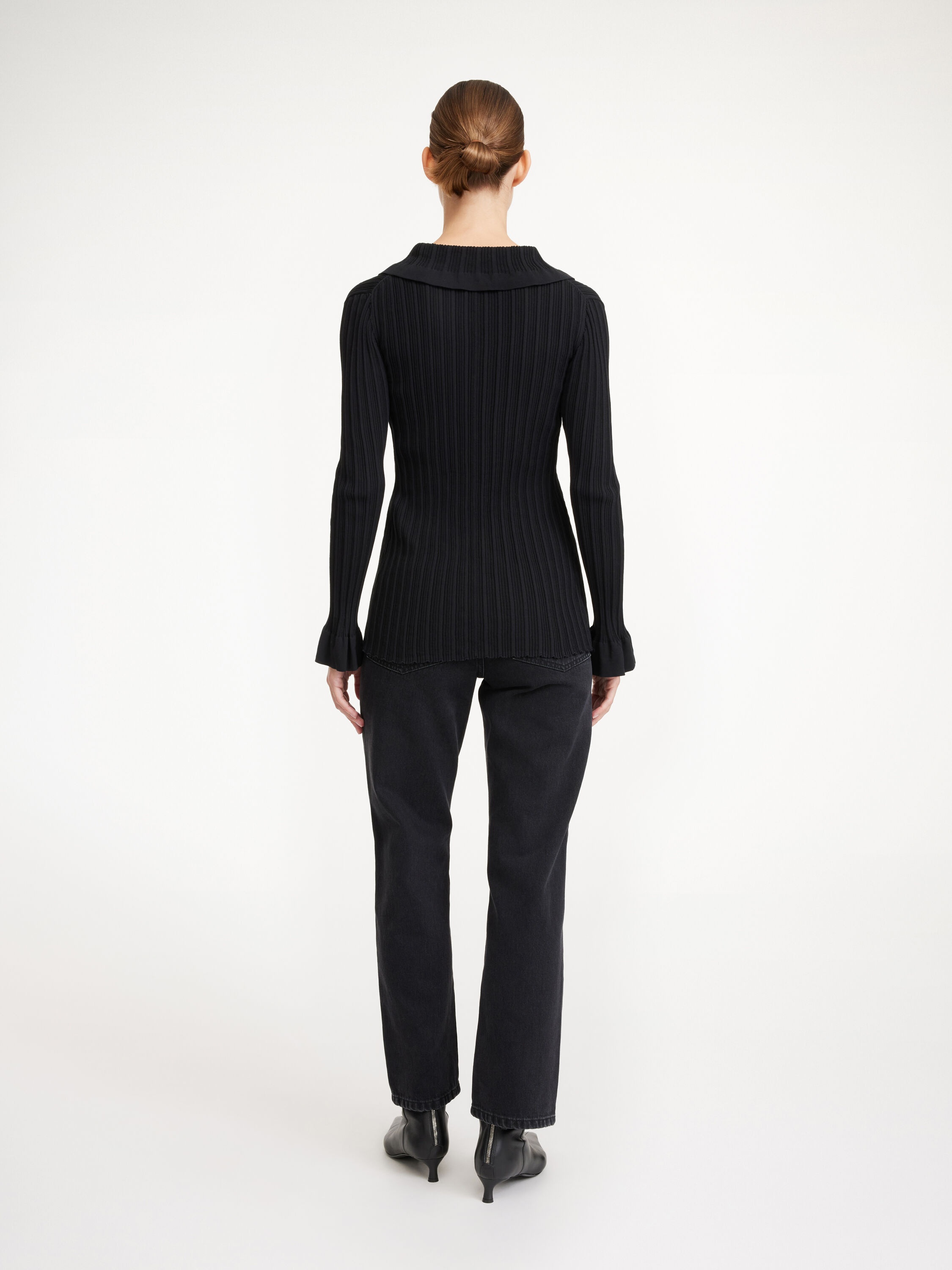 Devora rib-knit cardigan - 3