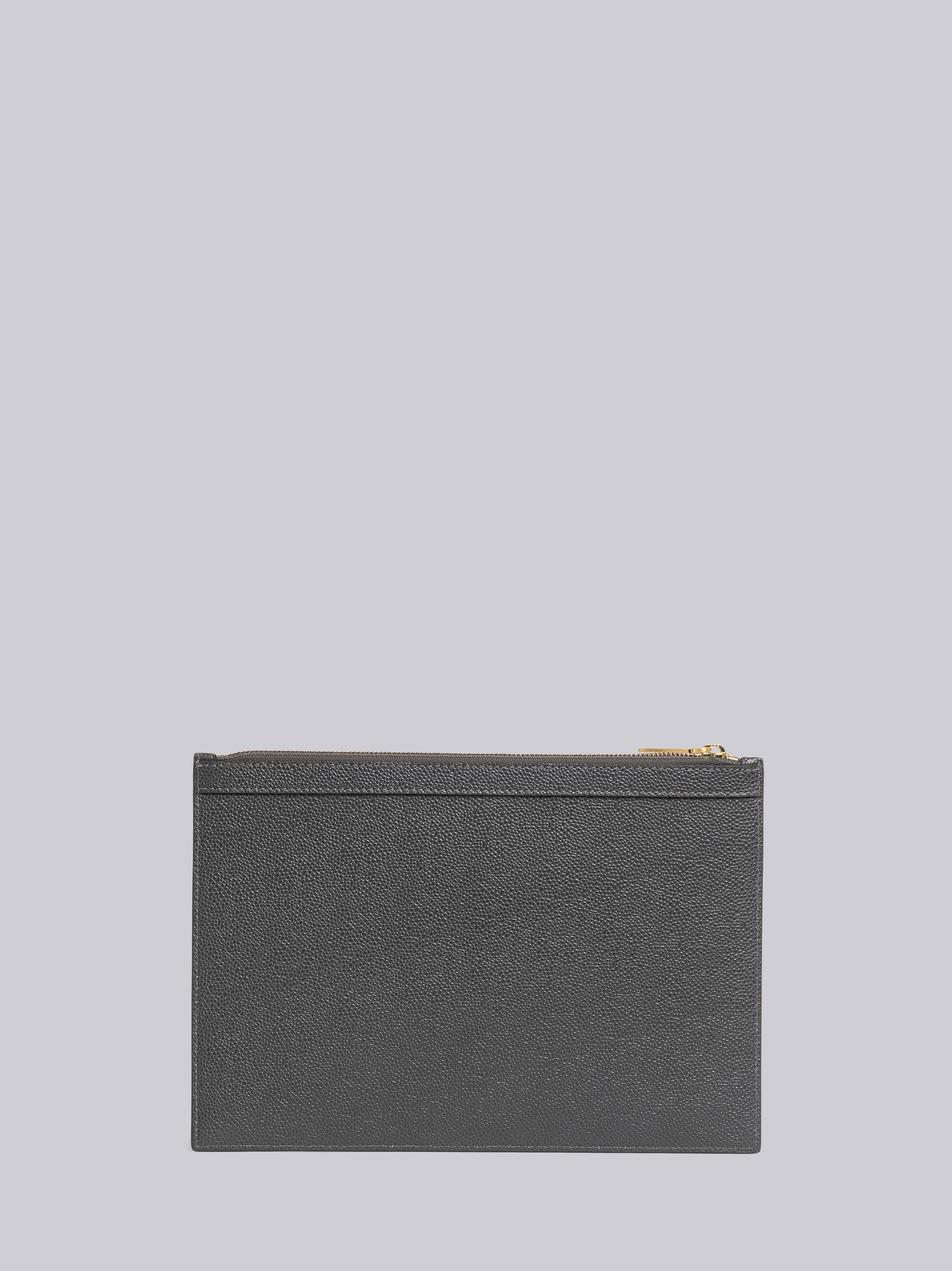 Pebble Grain Leather Lobster Small Document Holder - 3