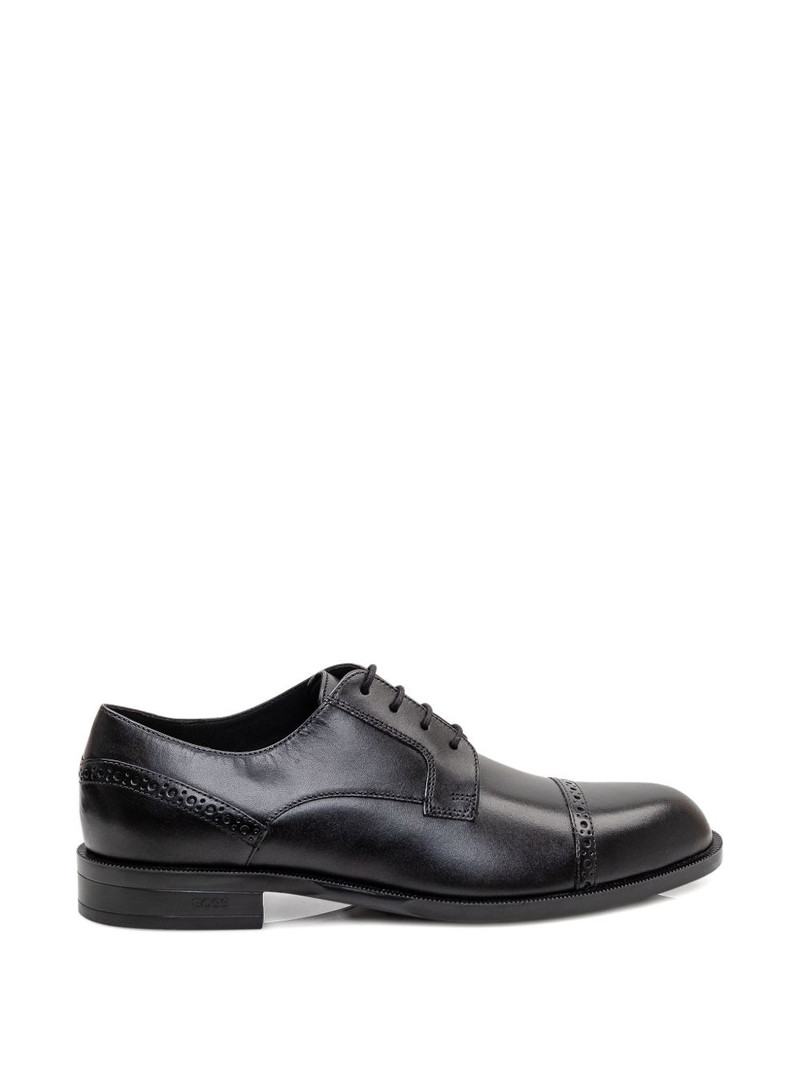 lace-up fastening brogues shoes 1