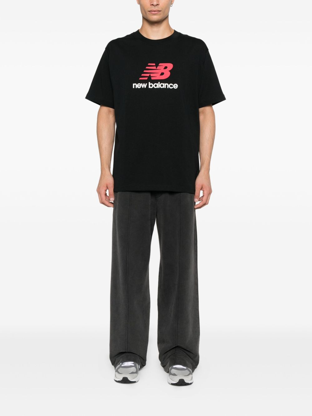 logo-print T-shirt - 2