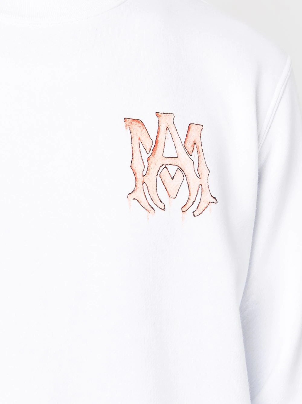 logo-lettering sweatshirt - 5