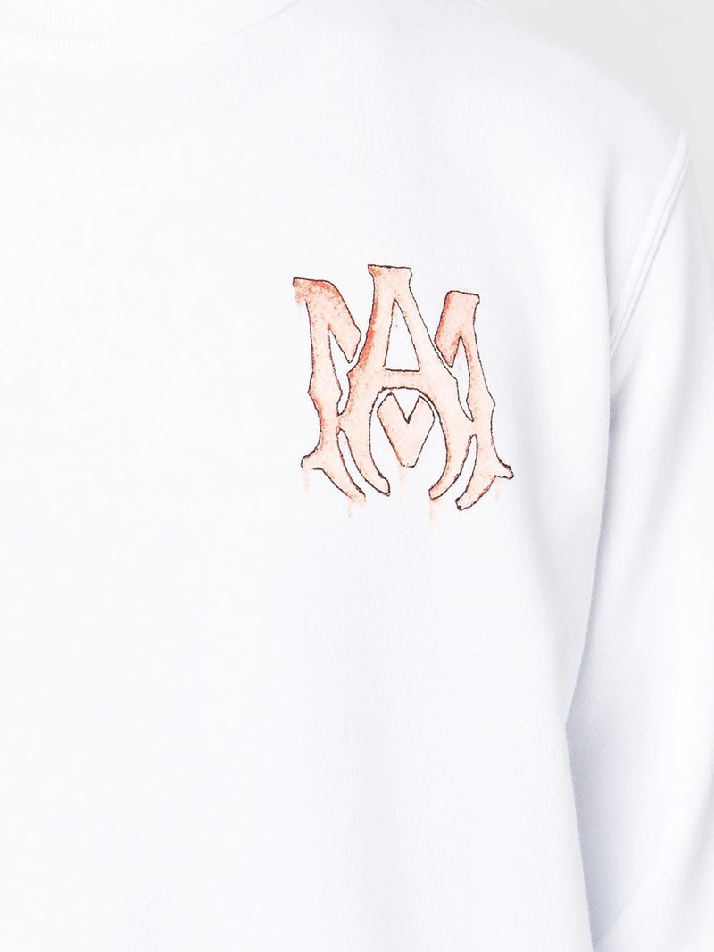 logo-lettering sweatshirt 5