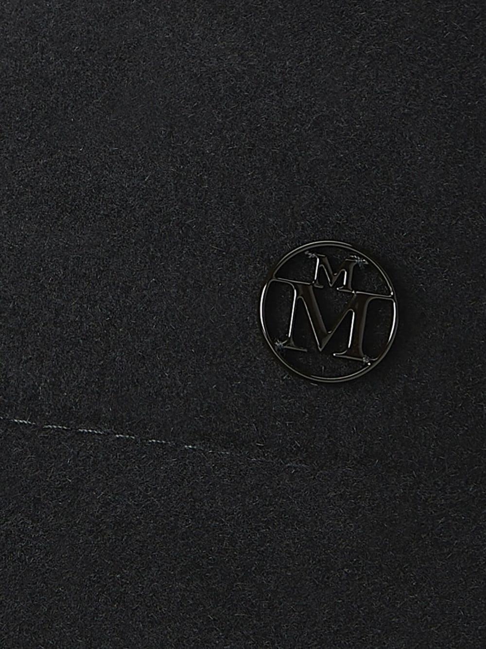 wool logo-plaque cap - 2