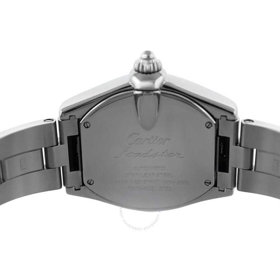 Pre-owned Cartier Roadster Automatic Silver Dial Men's Watch W62032X6 - 6
