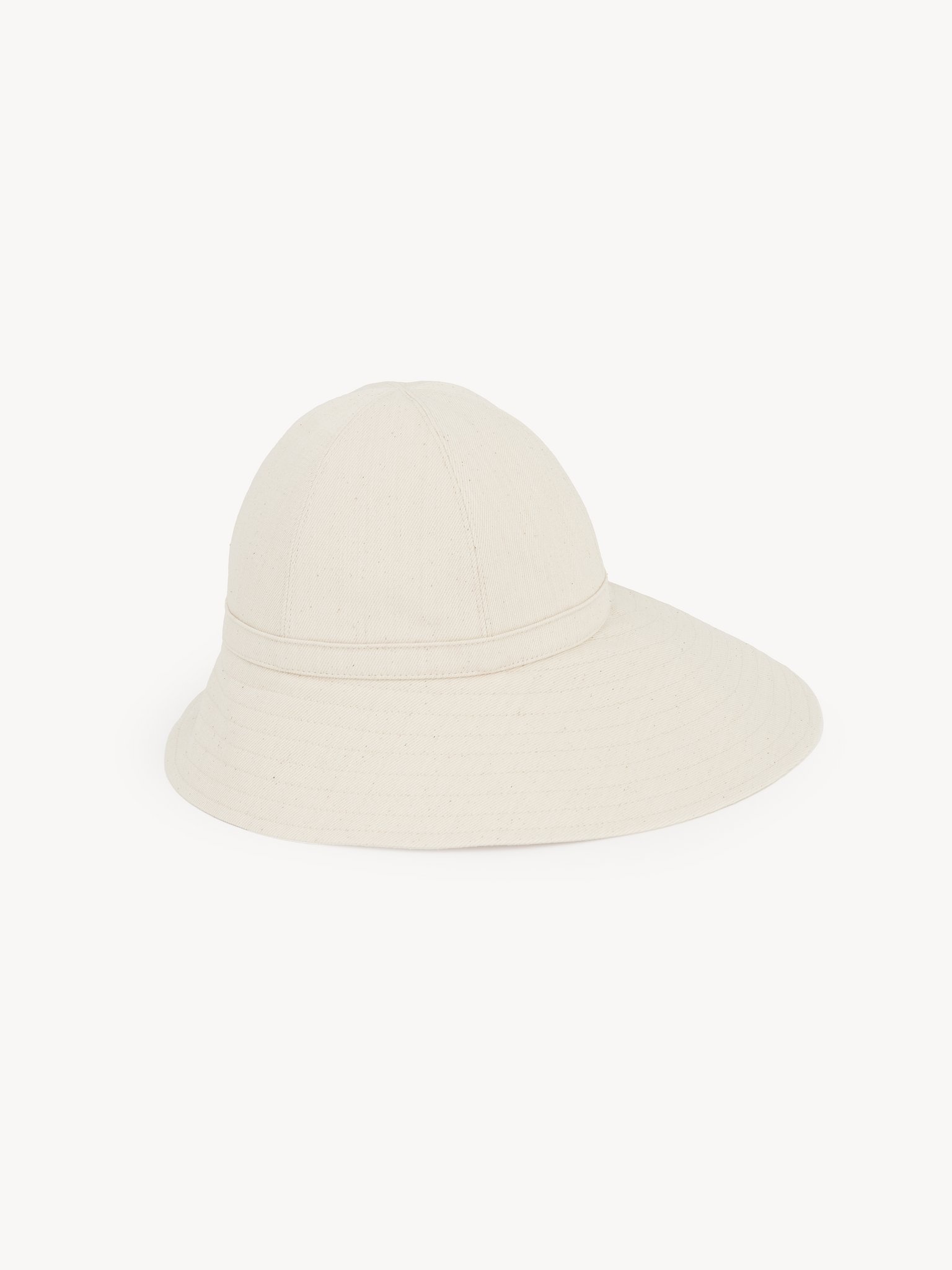 THE CHLOÉ BREEZE BUCKET HAT IN COTTON - 5