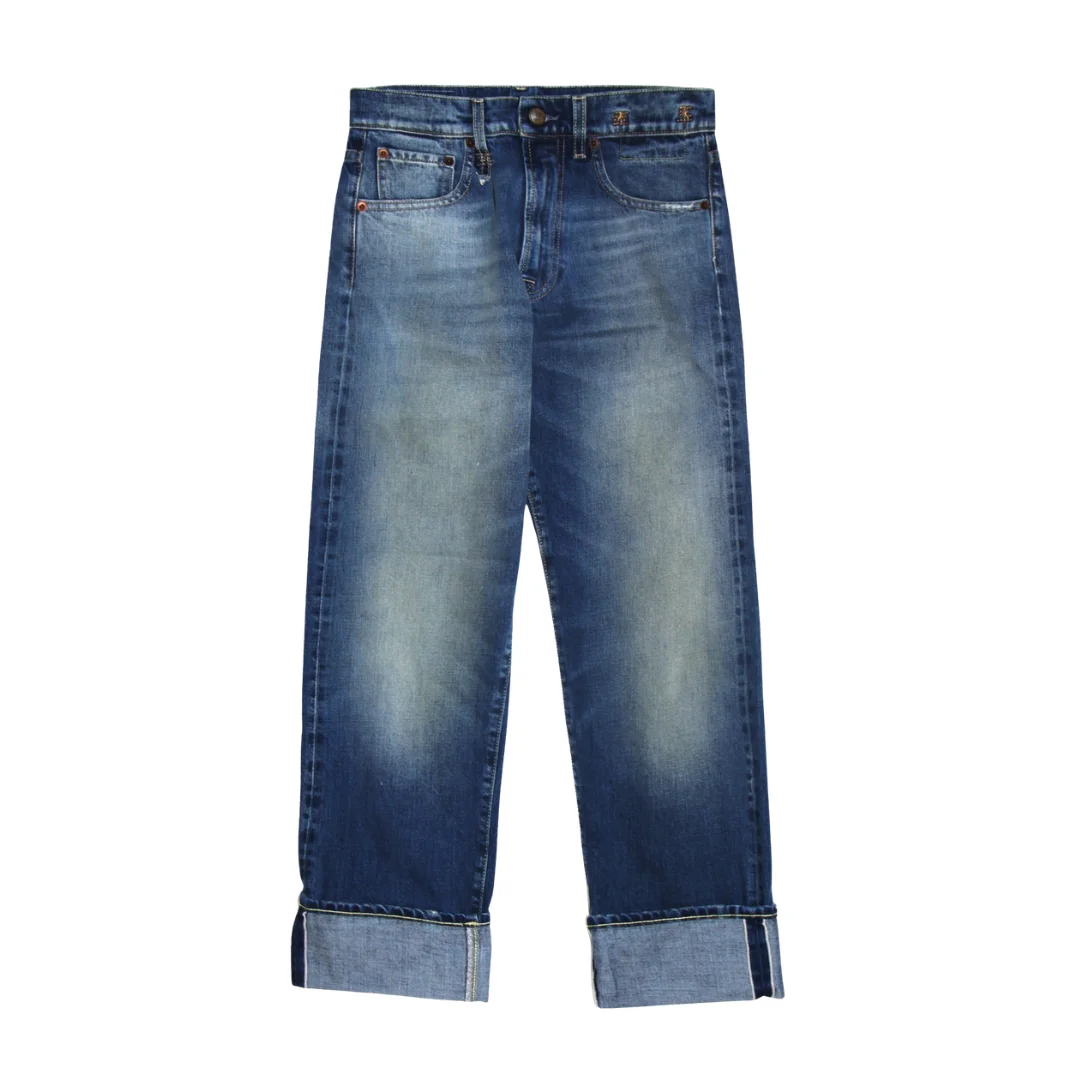 Cuffed BF in Abyss Selvedge - 1