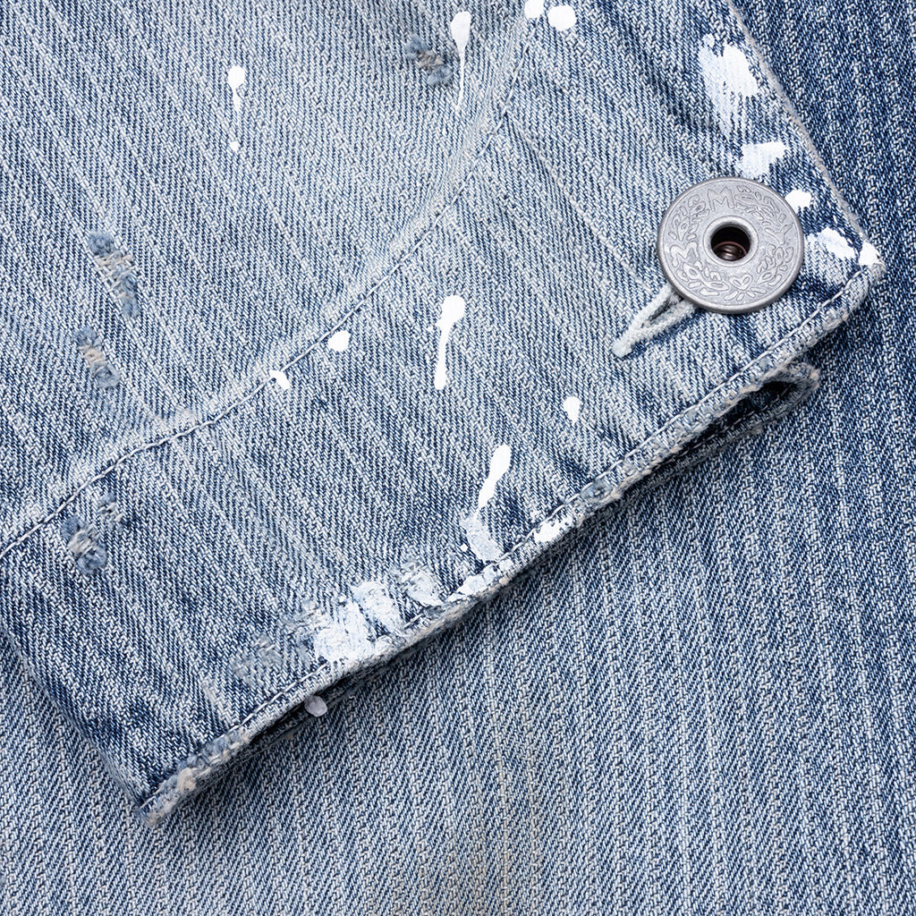 AGED CHORE JACKET - INDIGO - 6