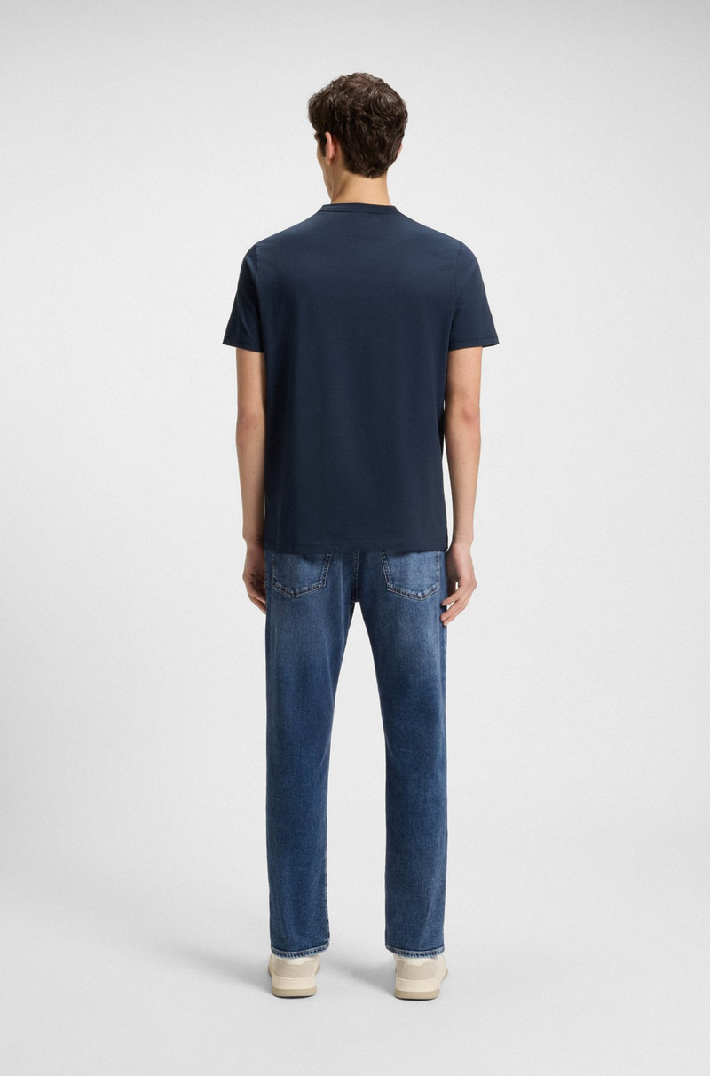 MAINE REGULAR-FIT JEANS IN BLUE SUPER-STRETCH DENIM 4