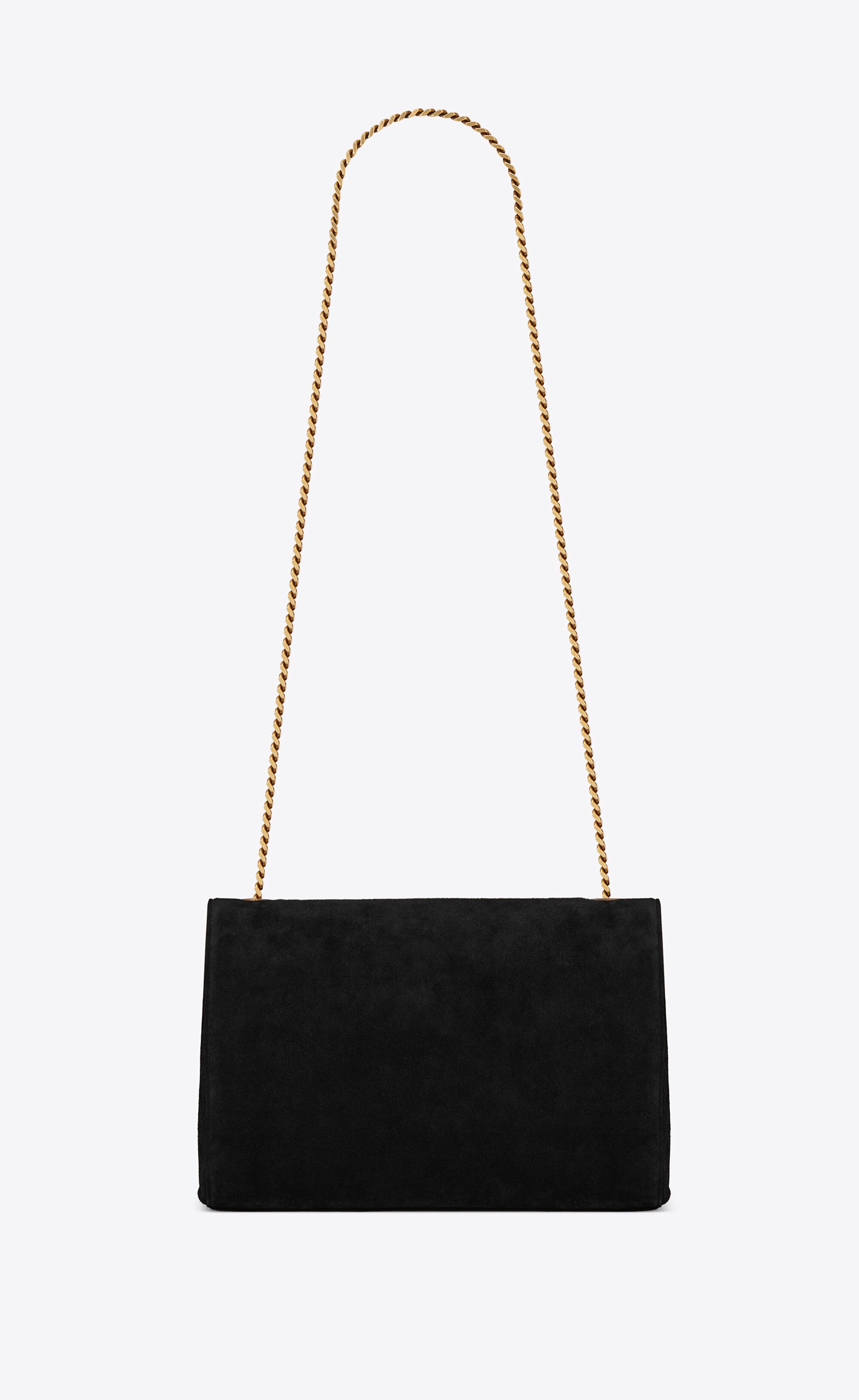 kate medium reversible chain bag in suede and smooth leather - 4