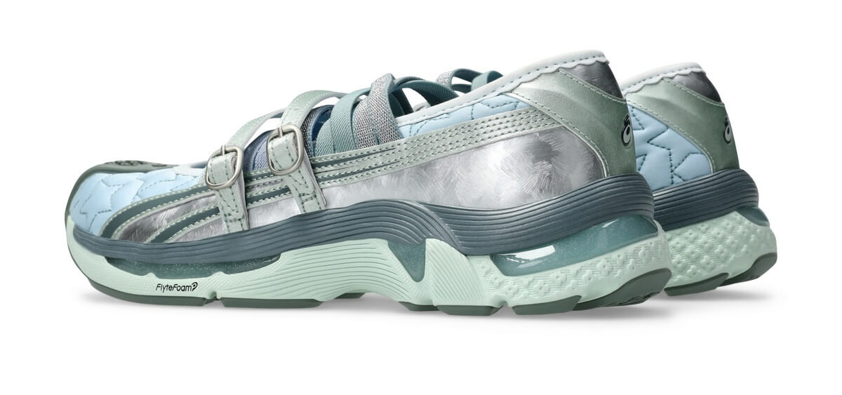 (WMNS) ASICS x Kiko Kostadinov x Heaven by Marc Jacobs Gel Lokros 'Faded Denim' 1202A489-400 - 3