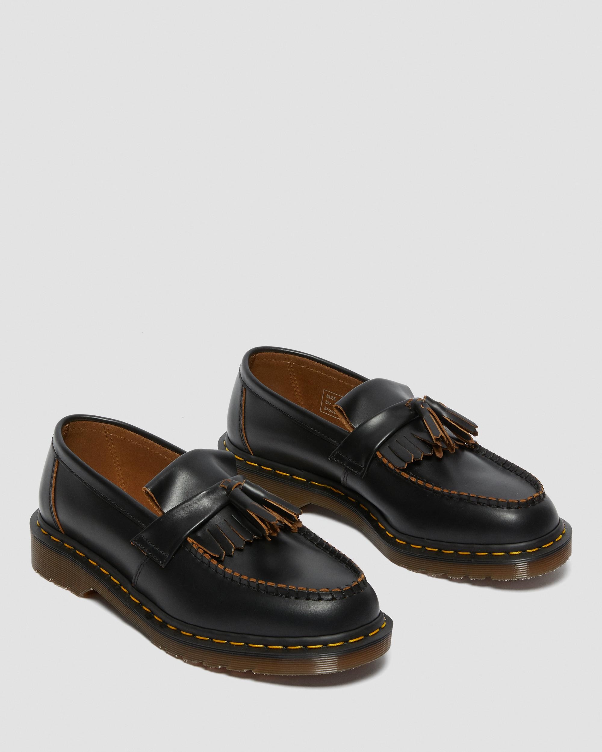 Adrian Made in England Quilon Leather Tassel Loafers - 6