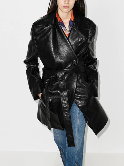 Y/Project belted wrap jacket outlook