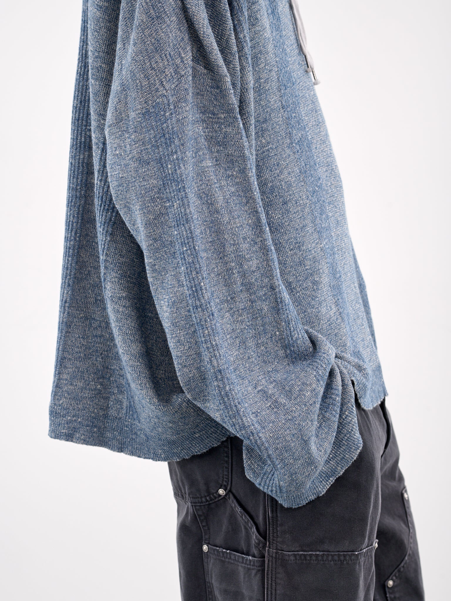 Summer Chiné Knit Hoodie - 5