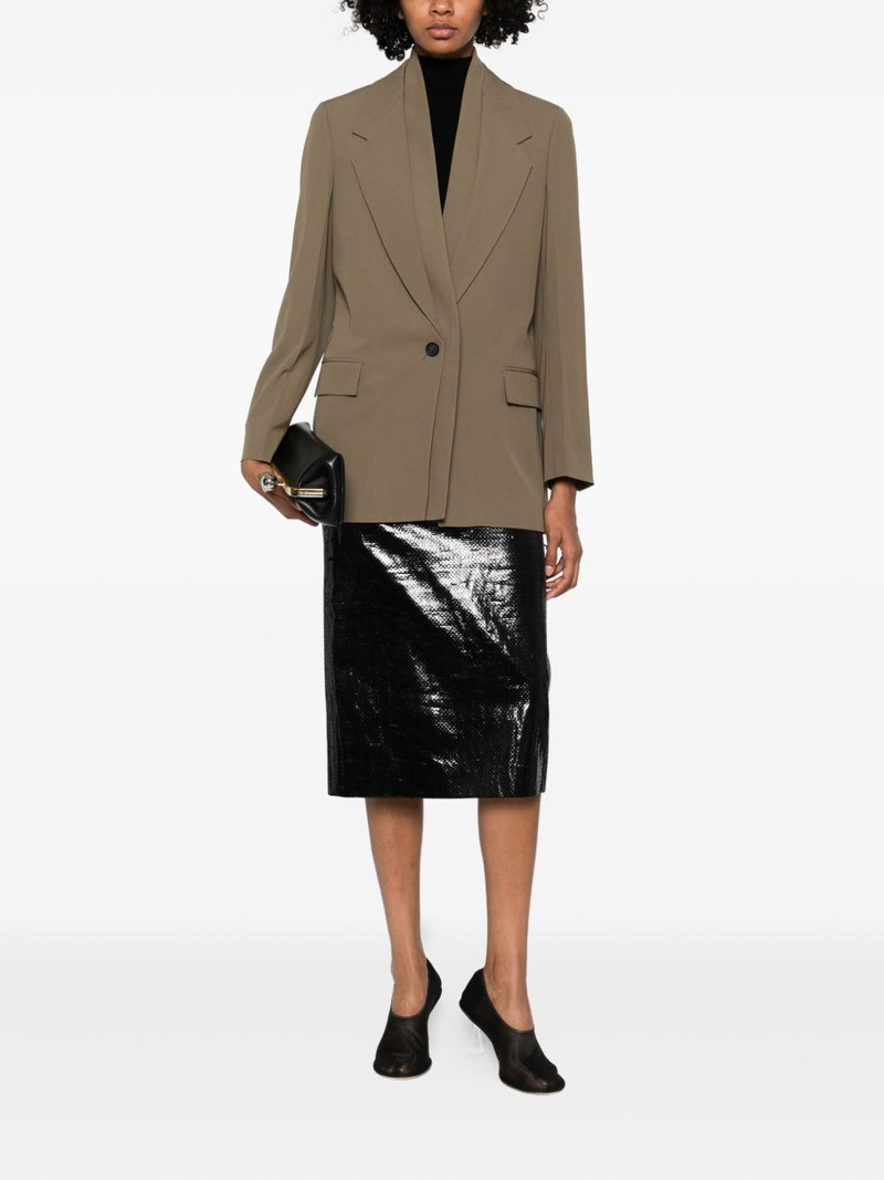 FERRAGAMO notched-lapel blazer outlook