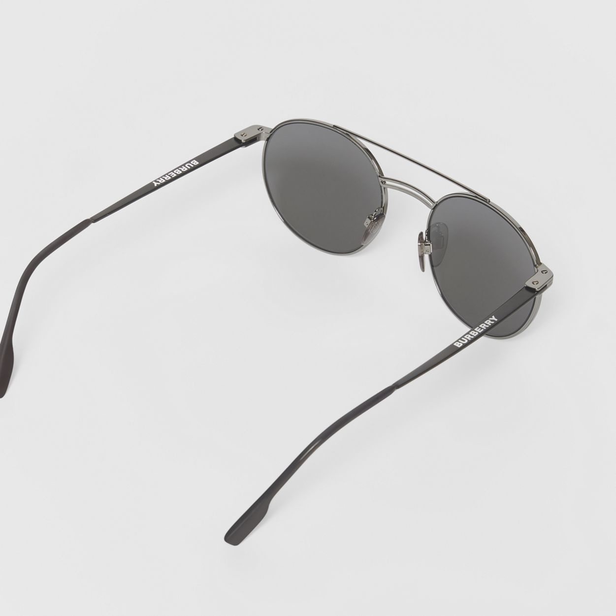 Top Bar Detail Round Frame Sunglasses - 5