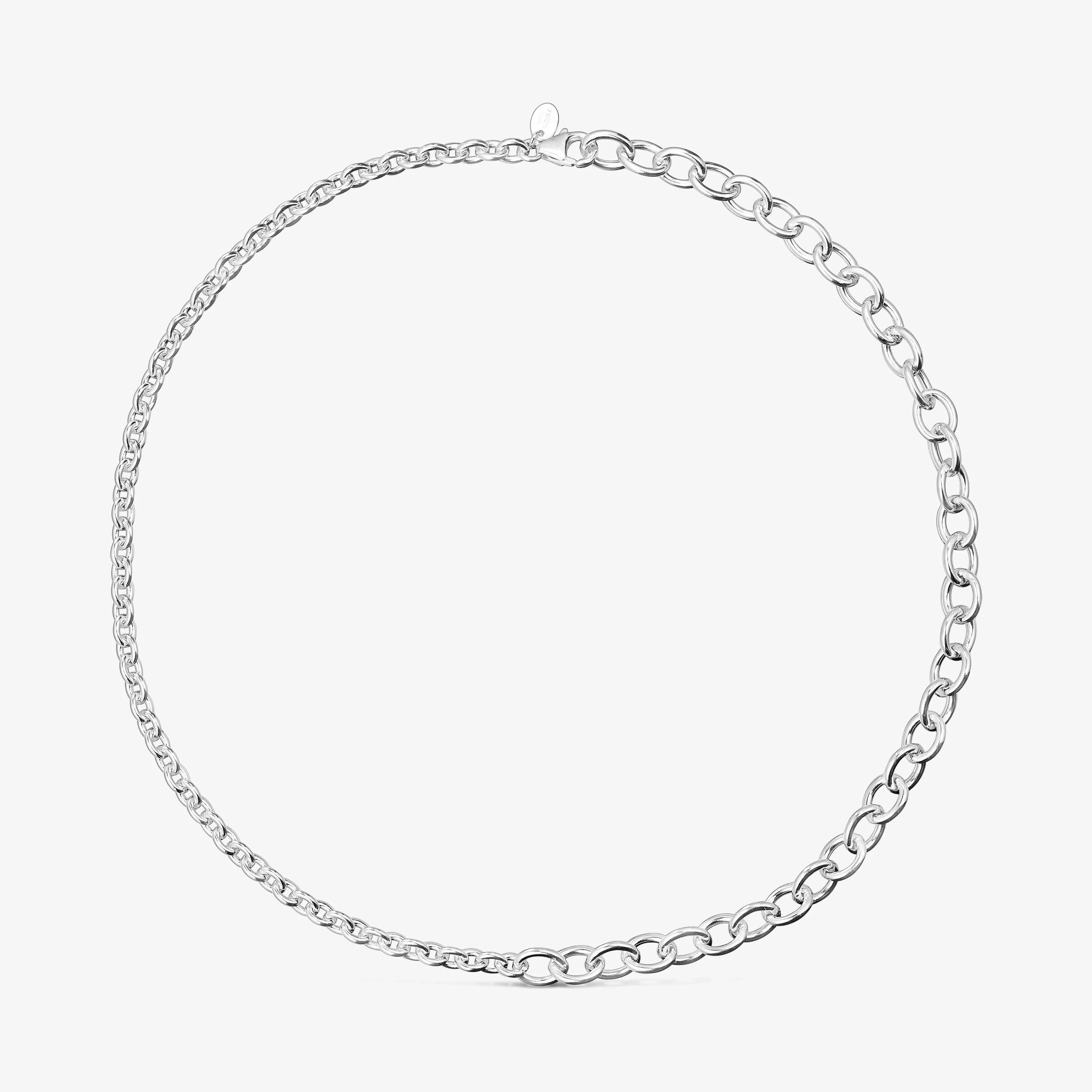 Silver Choker with round rings TOUS Calin - 1