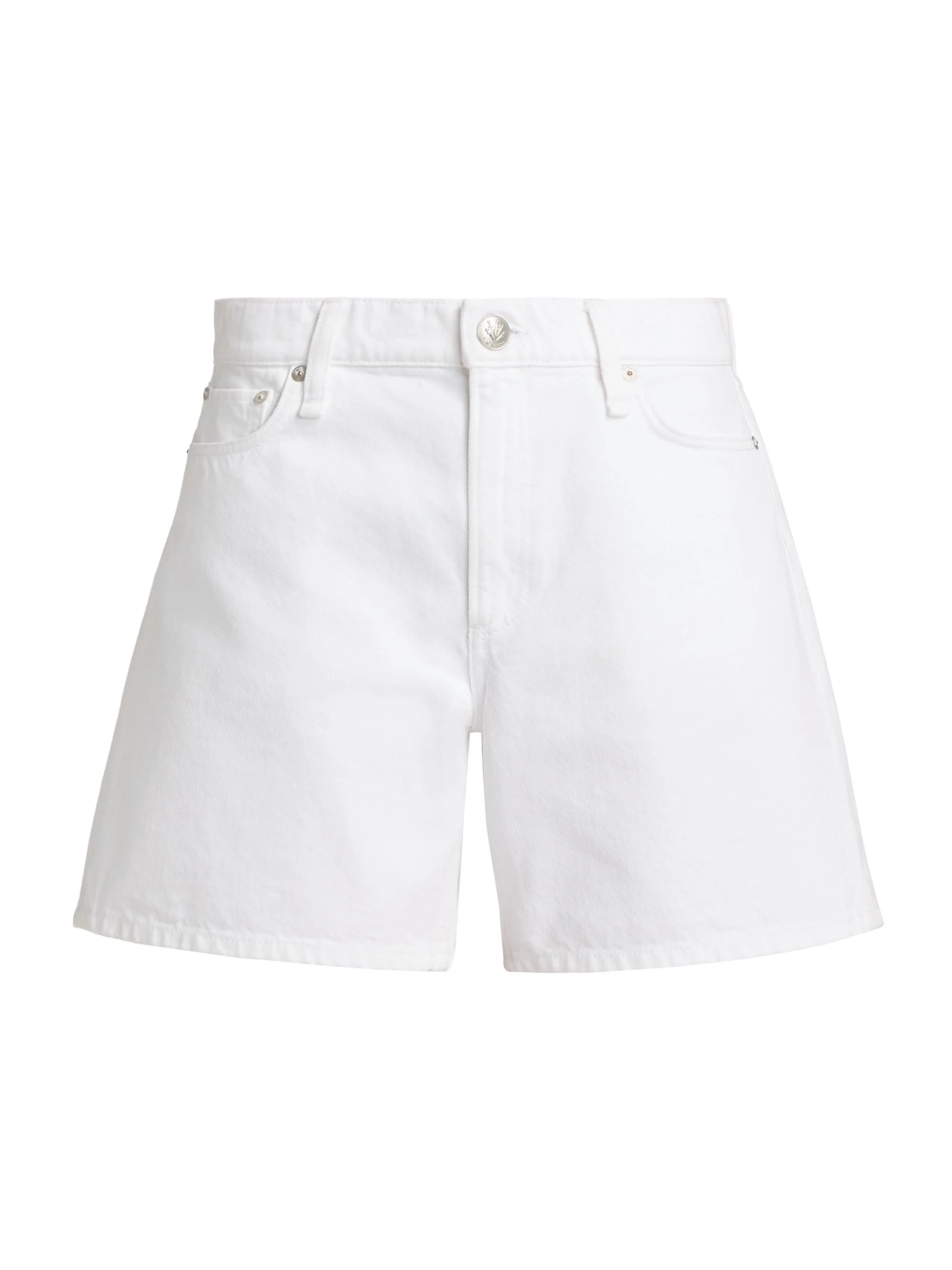 Women's Kaia Denim Shorts - White - 1