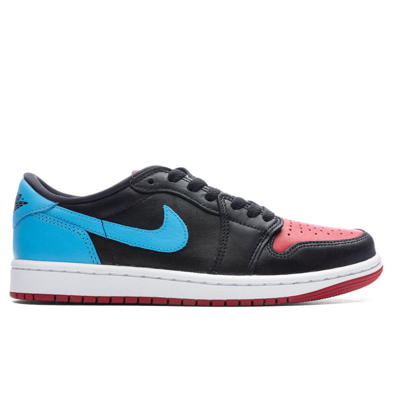 Black Air Jordan 1 Low Sneakers - 1