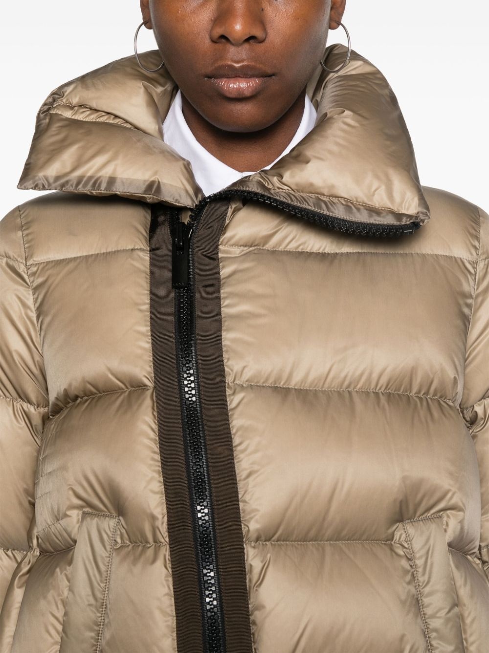 Nylon puffer jacket - 5