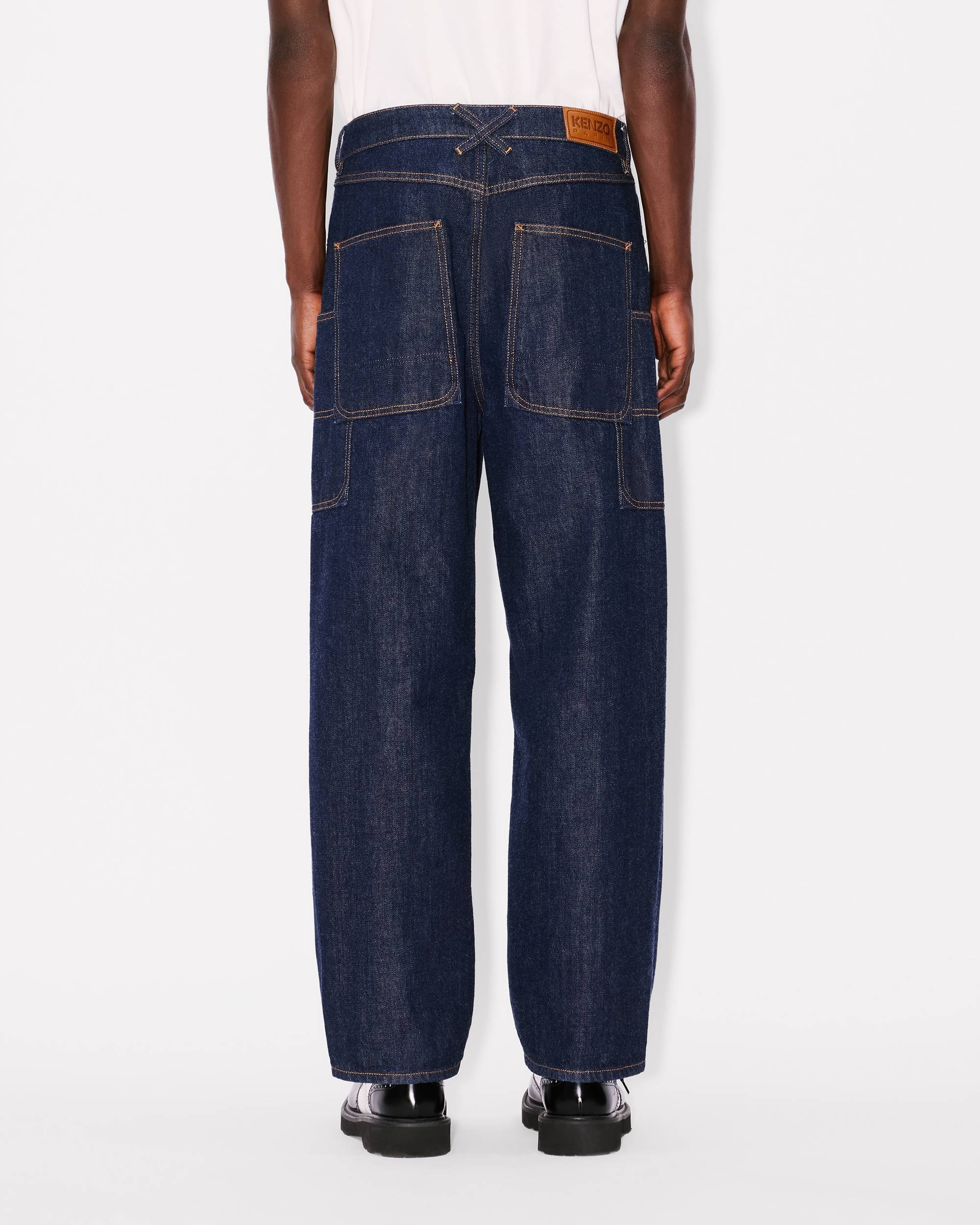 Cargo monkey fit jeans in Japanese denim - 4