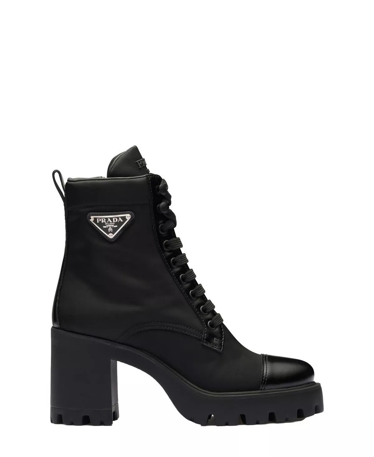 Women's Re-Nylon and Leather Booties - 3