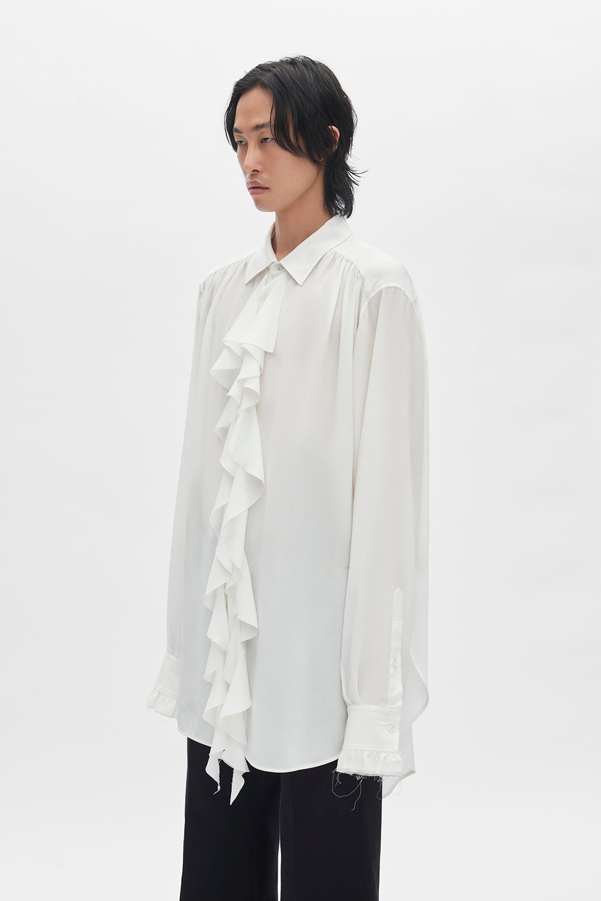 Teunis High Comfort Ruffle Shirt - 2