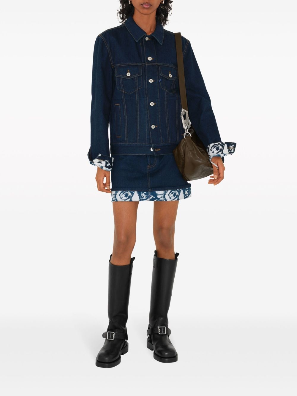 Japanese denim miniskirt - 2