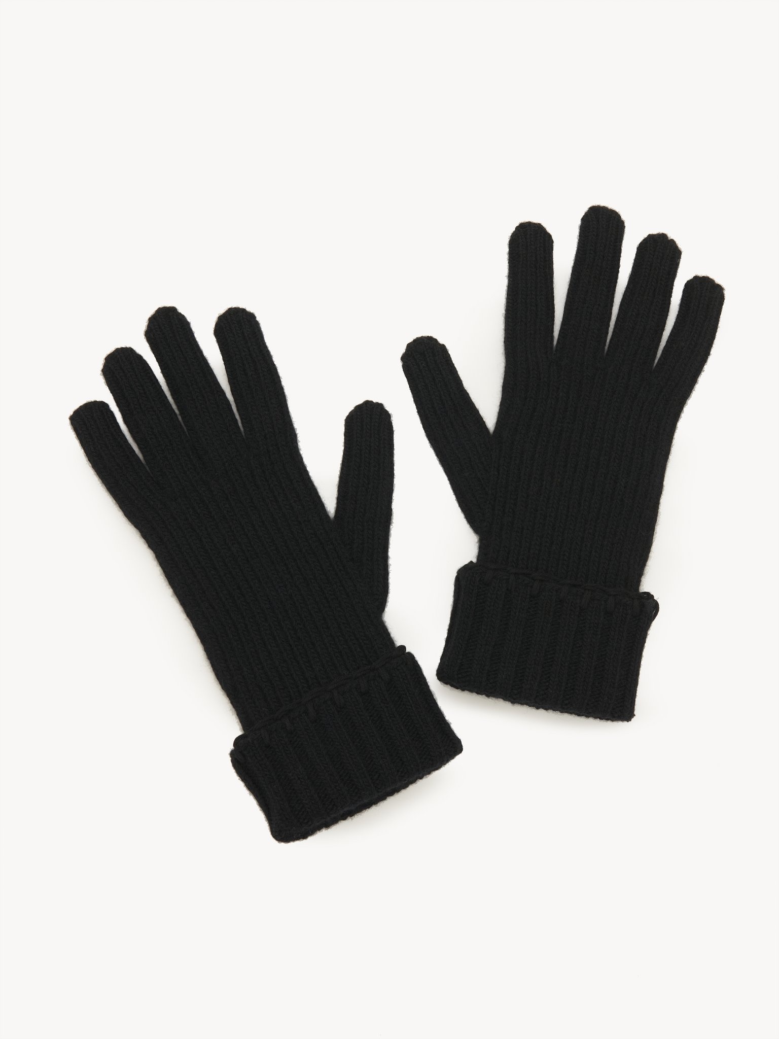 GLOVES IN SUPERFINE WOOL & CASHMERE - 2