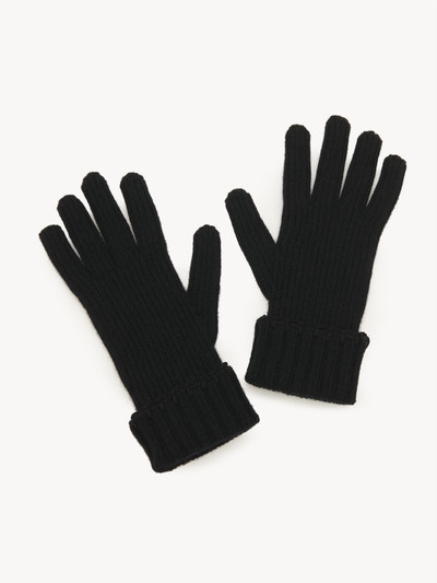 Chloé RIBBED KNIT GLOVES outlook