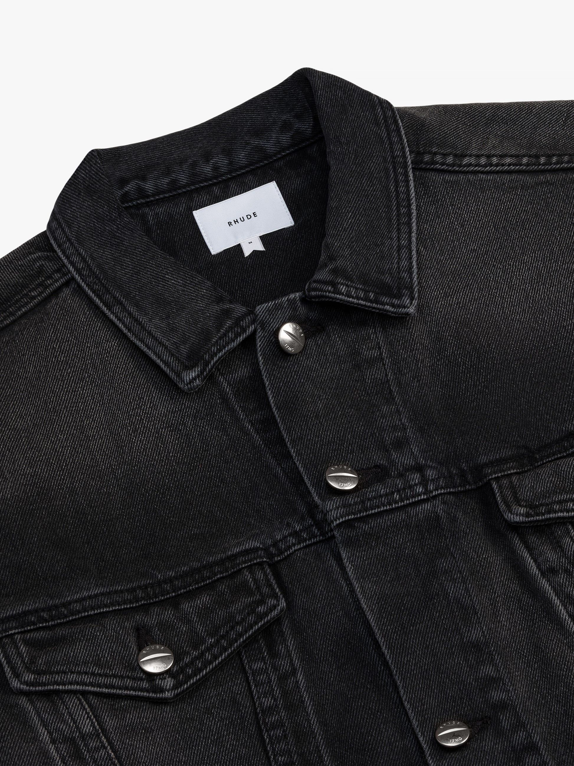 OVERSIZED DENIM TRUCKER JACKET - 4