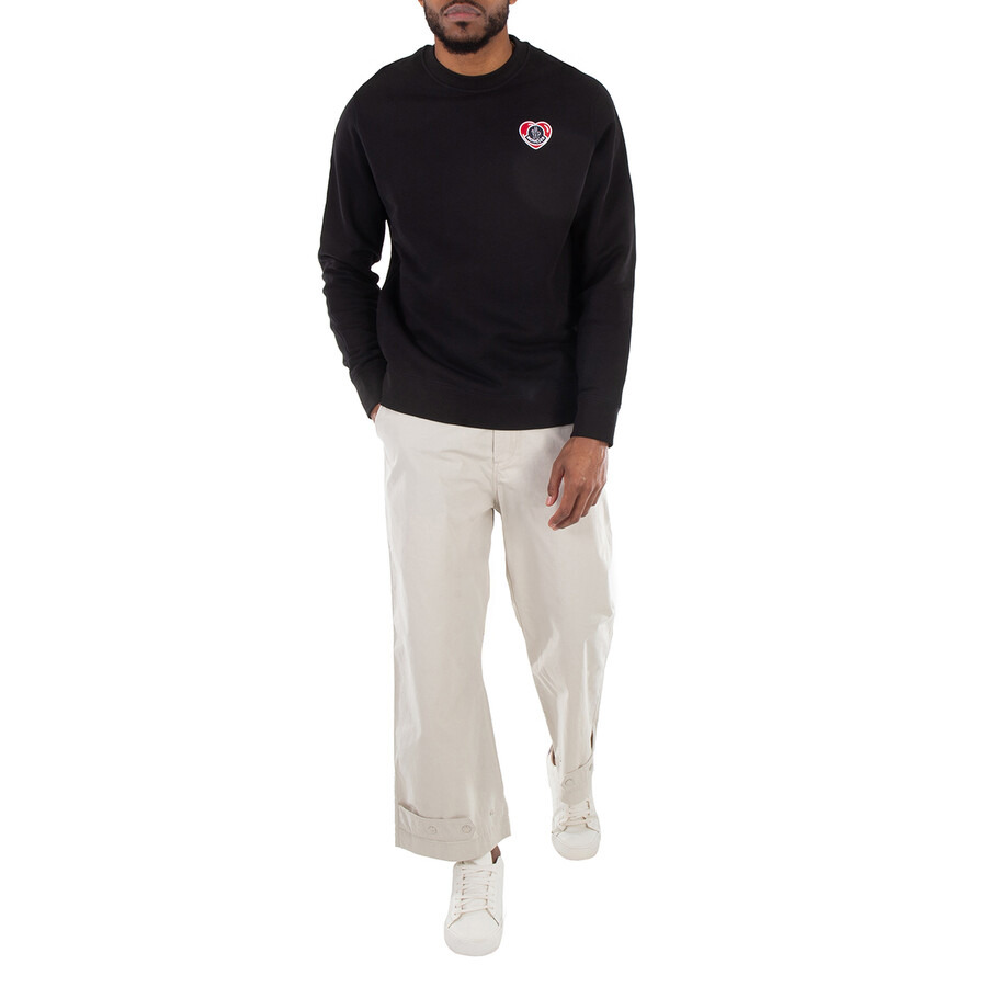 Moncler Long Sleeve Logo-Patch Sweatshirt - 4