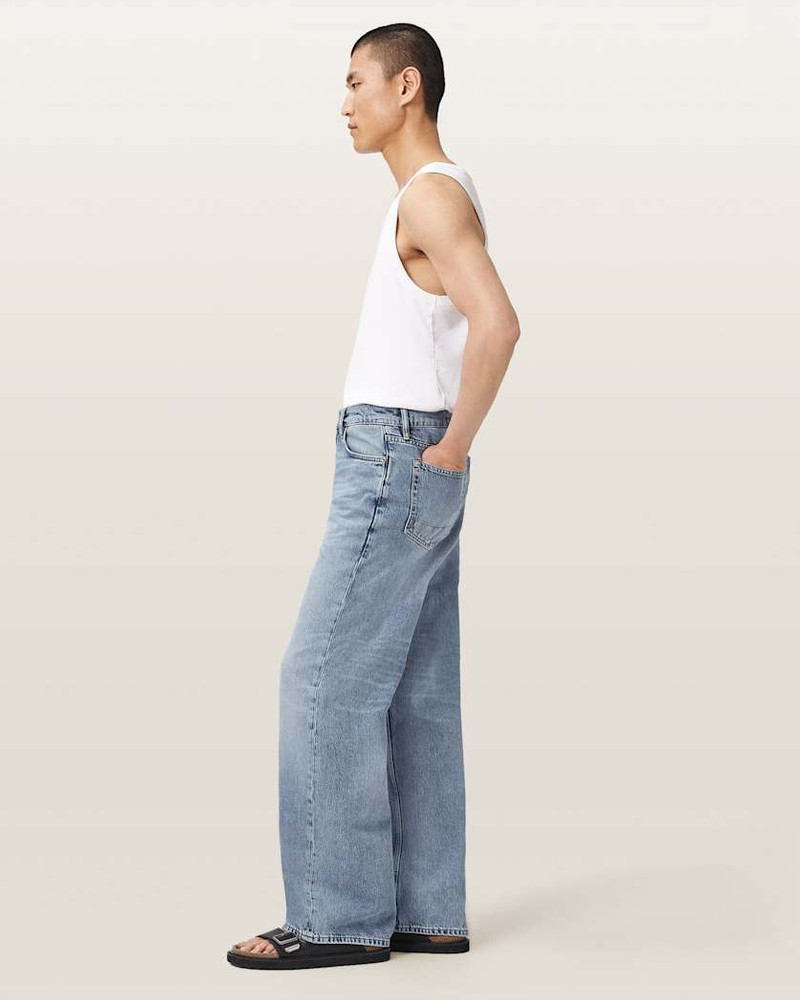 LENNY WIDE LEG DENIM JEANS 5