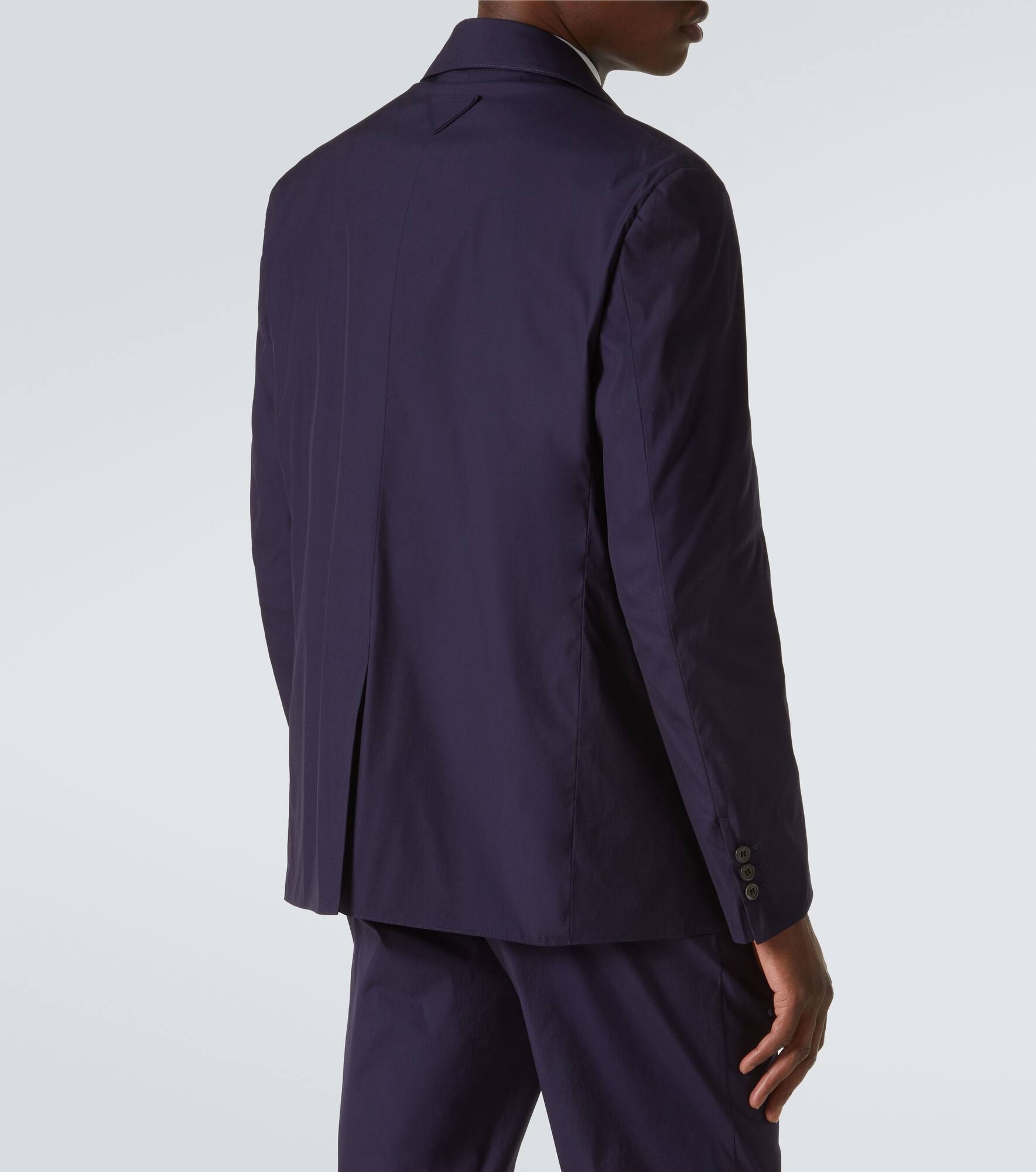 Cotton-blend poplin blouson - 4