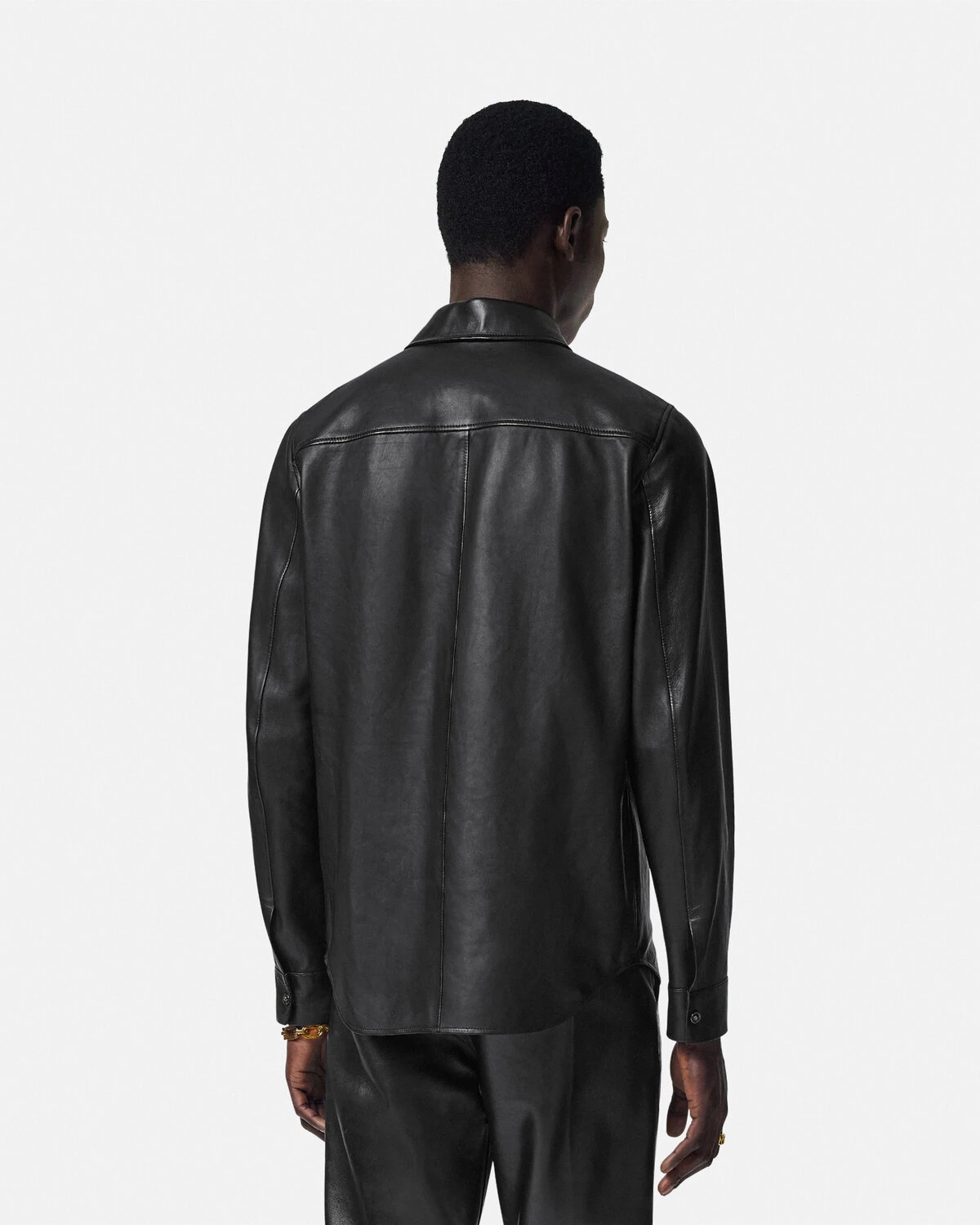 Plongé Leather Shirt - 5