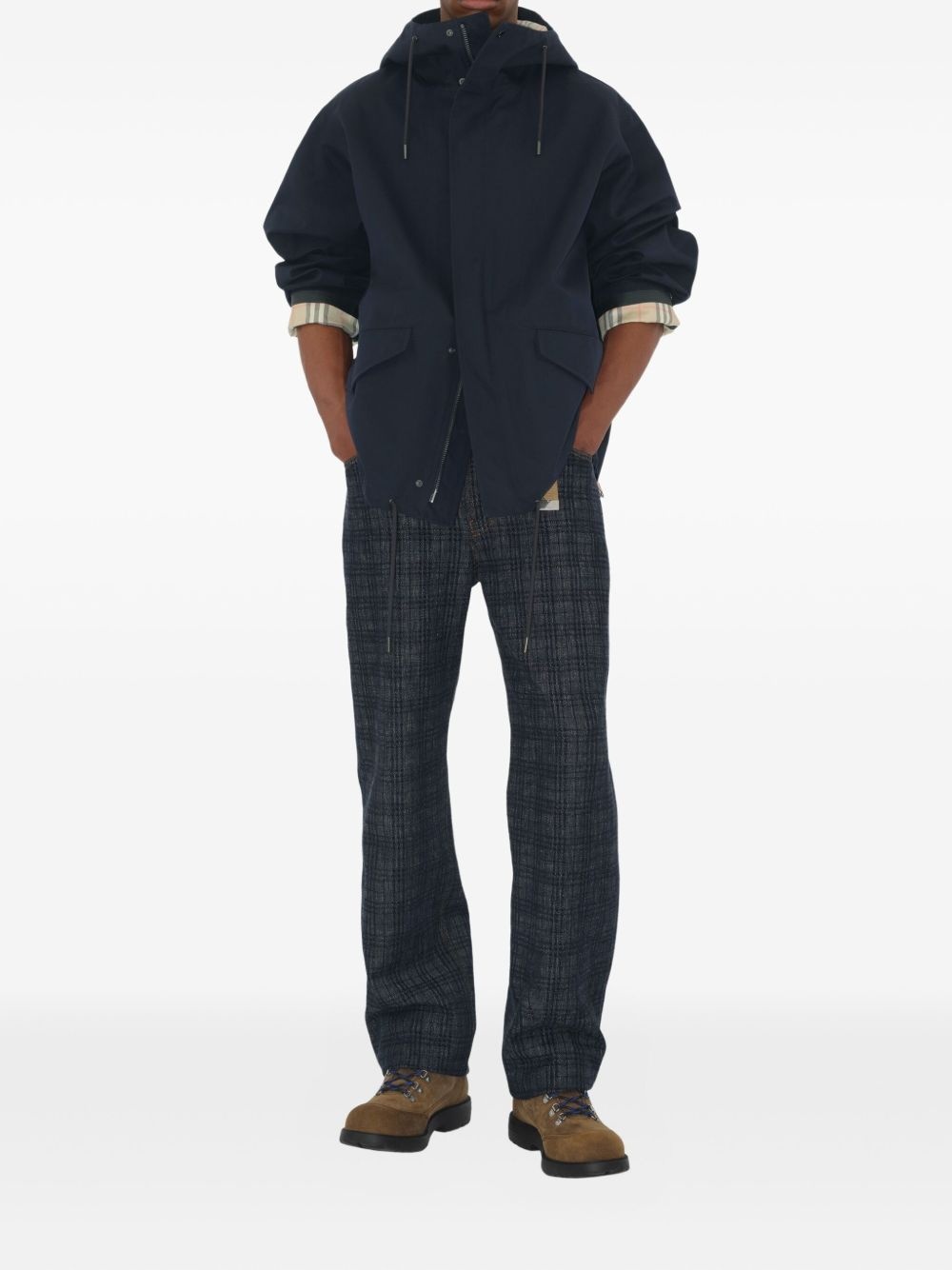 hooded oversized jacket - 7