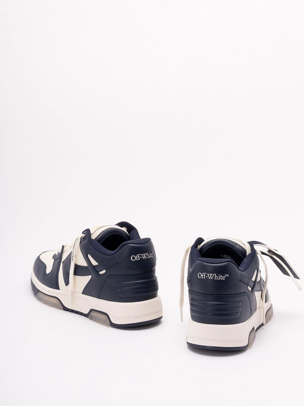 Off White Men `Out Of Office Calf Leather` Sneakers - 3