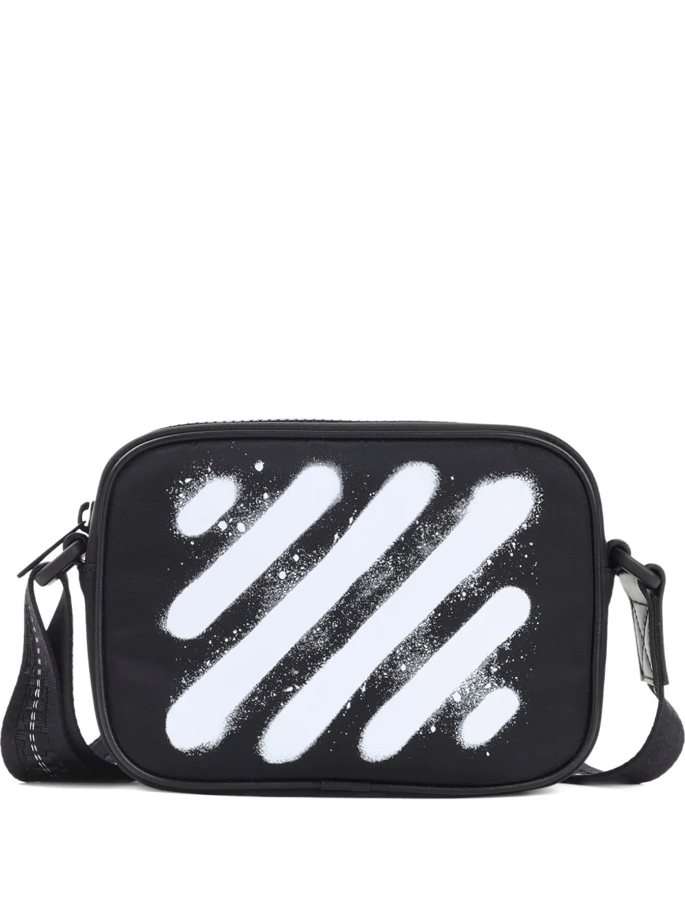 spray-paint crossbody bag - 1